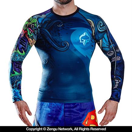 Ground Game Irezumi Rashguard